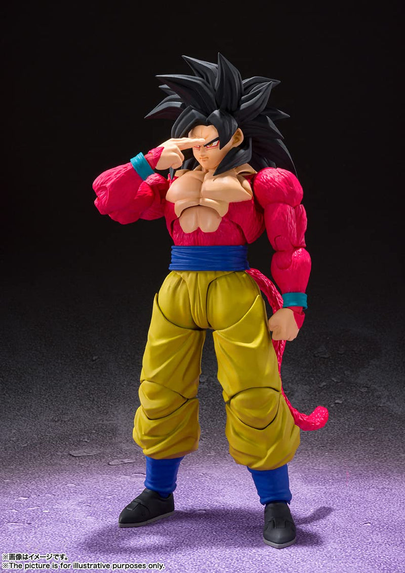 S.h.figuart "dragon ball gt" super Saiyajin 4 fils gokou