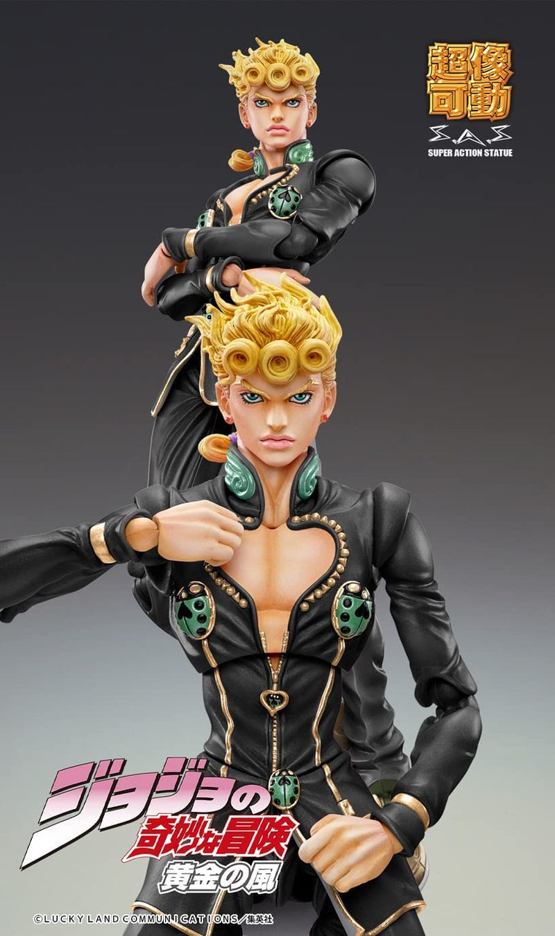 "Jojo's Bizarre Adventure -Part V-" Statue Super Action Giorno Giovanna Ver. NOIR