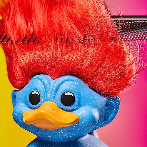 TUBBZ Good Luck Trolls Glitter Blue Troll