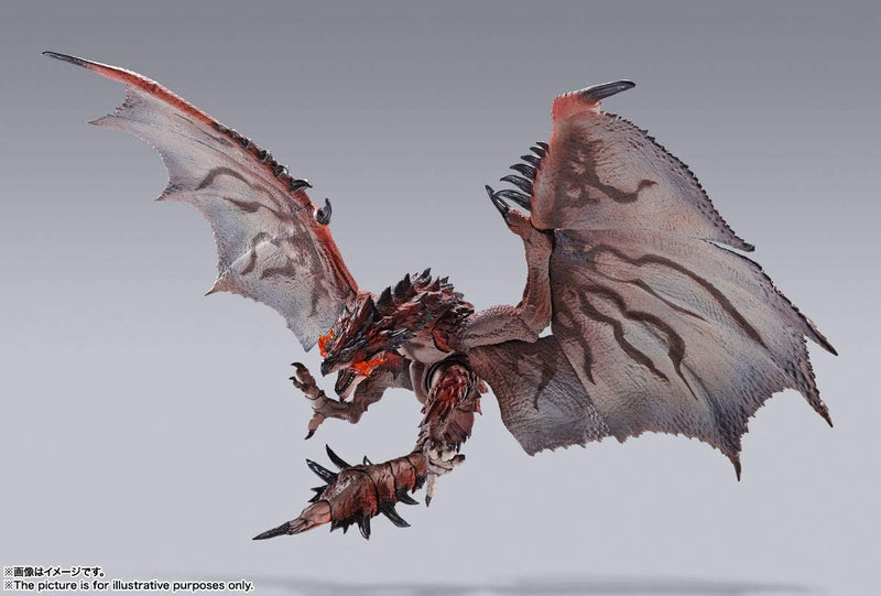 Monster Hunter World - S.H.MonsterArts Rathalos/Liolaeus (Bandai Spirits)