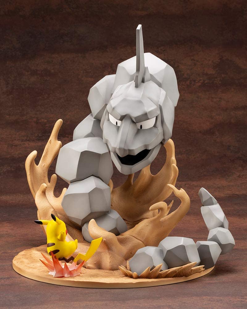 Pokemon / Monstruos de bolsillo - Artfx J Onix / Iwark vs. Pikachu (kotobukiya)