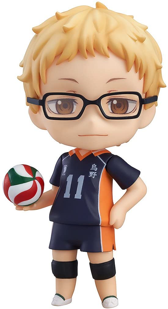 * Wiederverkauf * "Haikyu !! Zweite Saison" Nendoroid # 616 Tsukishima Kei (Orange Rouge)