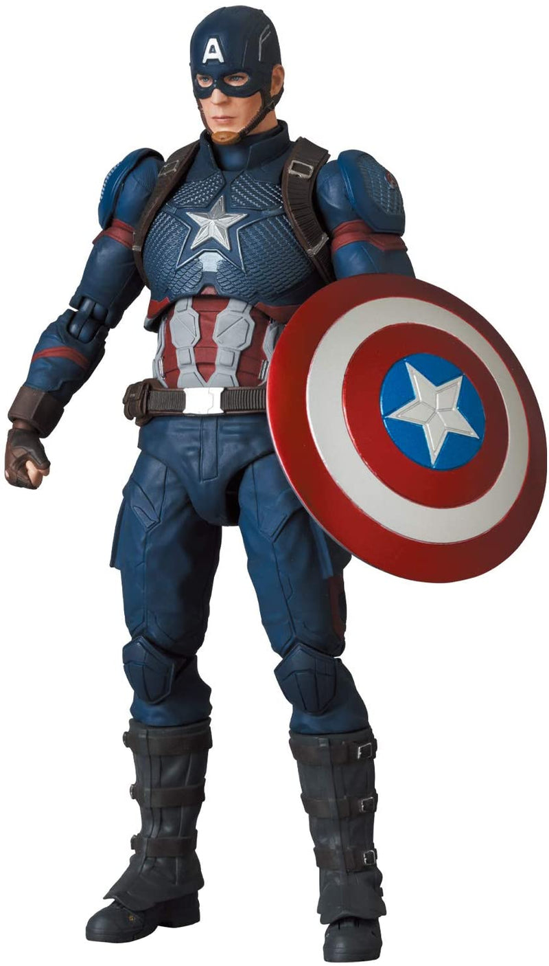 Avengers: EndGame - MAFEX (No.130) Captain America EndGame Ver. (Juguete de Medicom)