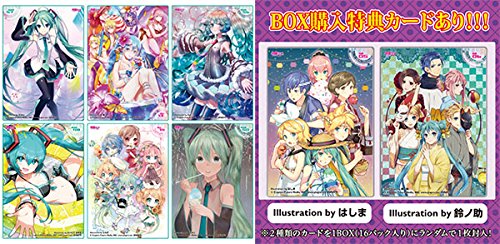 "Hatsune Miku" Clear Card Collection Gum 3 First Release Limited Edition