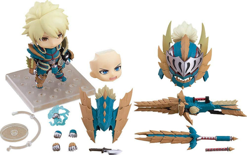 Monster Hunter World: Gresoborne - Nendoroid # 1421-Dx maschio Zinogre Alpha Armor Ver. DX (buona compagnia di sorriso)