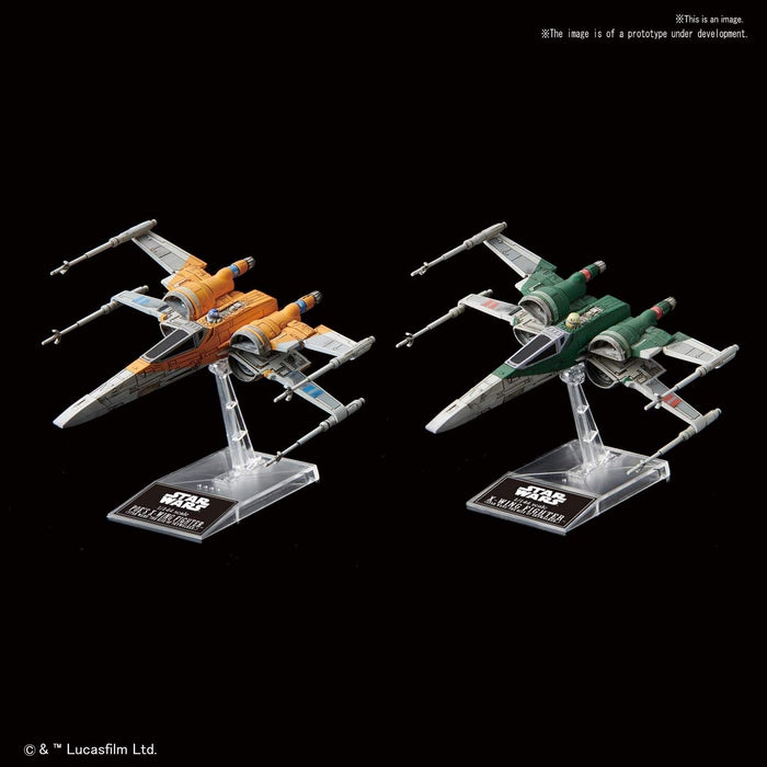 Star Wars X - wing Fighter, Pore exclusive machine and X - wing Fighter (The Rise of Skywalker)