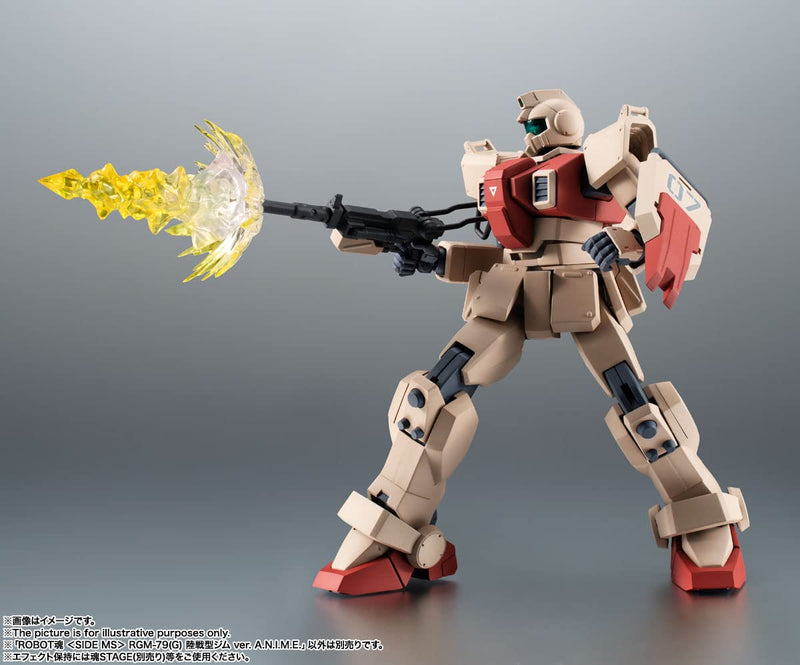 "Mobile Suit Gundam" Robot Spirits Side MS Series RGM-79(G) Ground Type Gym Ver. A.N.I.M.E.