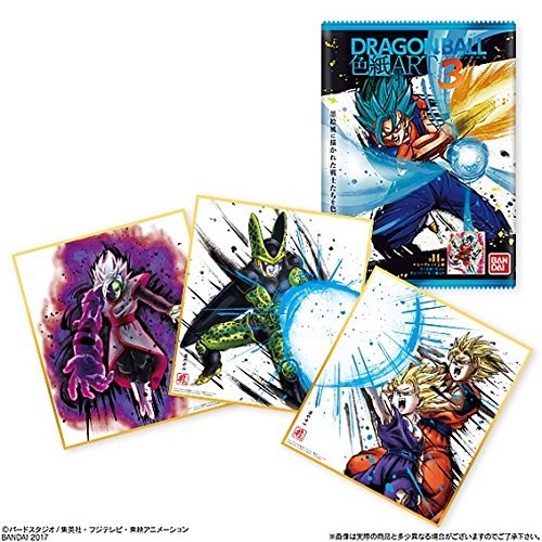 Full Set Dragon Ball Shikishi Art 3  - Bandai