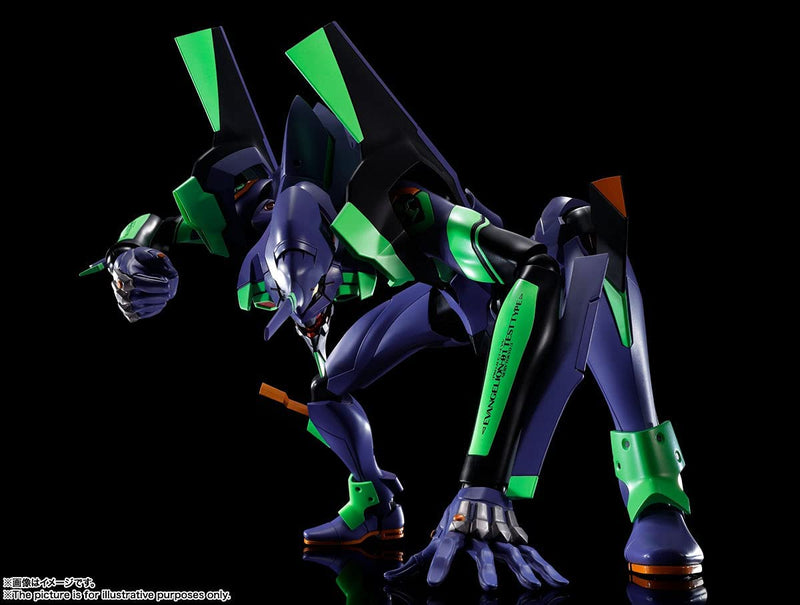 "Rebuild of Evangelion" DYNACTION Humanoid Decisive Weapon Artificial Human Evangelion EVA-01 + Cassius Spear (Renewal Color Edition)