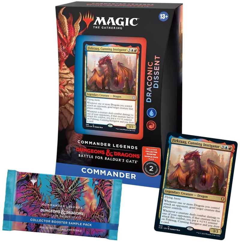 MAGIC: The Gathering Commander Legends: Battle for Baldur's Gate Commander Deck 4 Types (English Ver.)