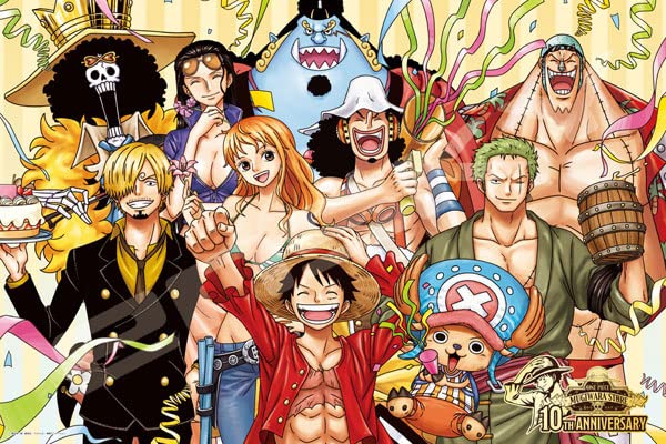 "One Piece" Jigsaw Puzzle 1000 Piece 1000-592 10th Party!