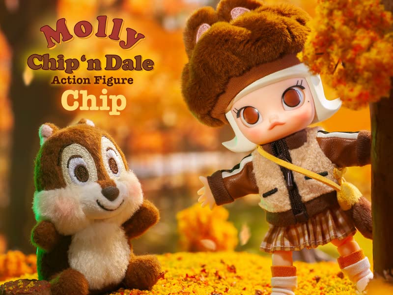 POPMART MOLLY Chip 'n Dale Action Figure Chip