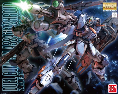 GAT-X102 Duel Gundam GAT-X102 Duel Gundam Assault Hülld-1/100 Skala-MG (#152) Kidou Senshi Gundam SEED-Bandai