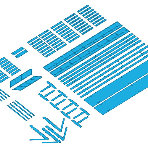 Paper Kit Clean Work Station (Blue)