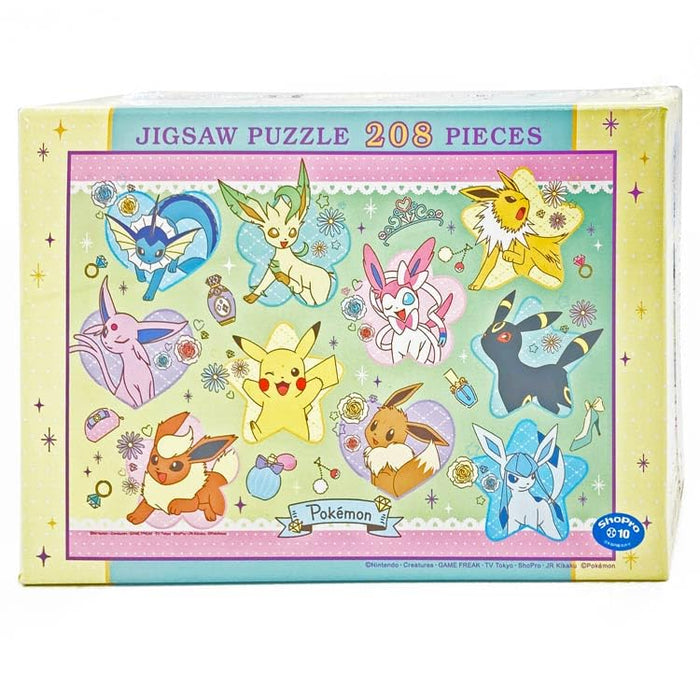 "Pokemon" Jigsaw Puzzle 208 Piece 208-129 Pikachu & Eevee Friends