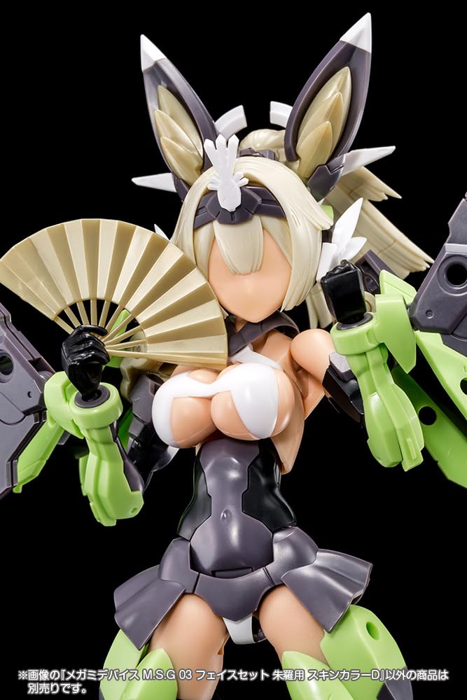 Megami Device M.S.G 03 Face Set for Asra Skin Color D