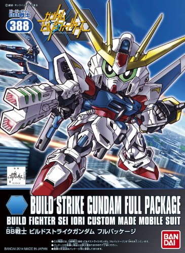 GAT-X105B/FP Build Strike Gundam Full Package SD Gundam BB Senshi (#388), Gundam Build Fighters - Bandai