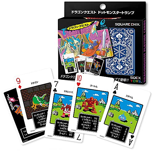 "Dragon Quest" Dot Monster Playing Cards