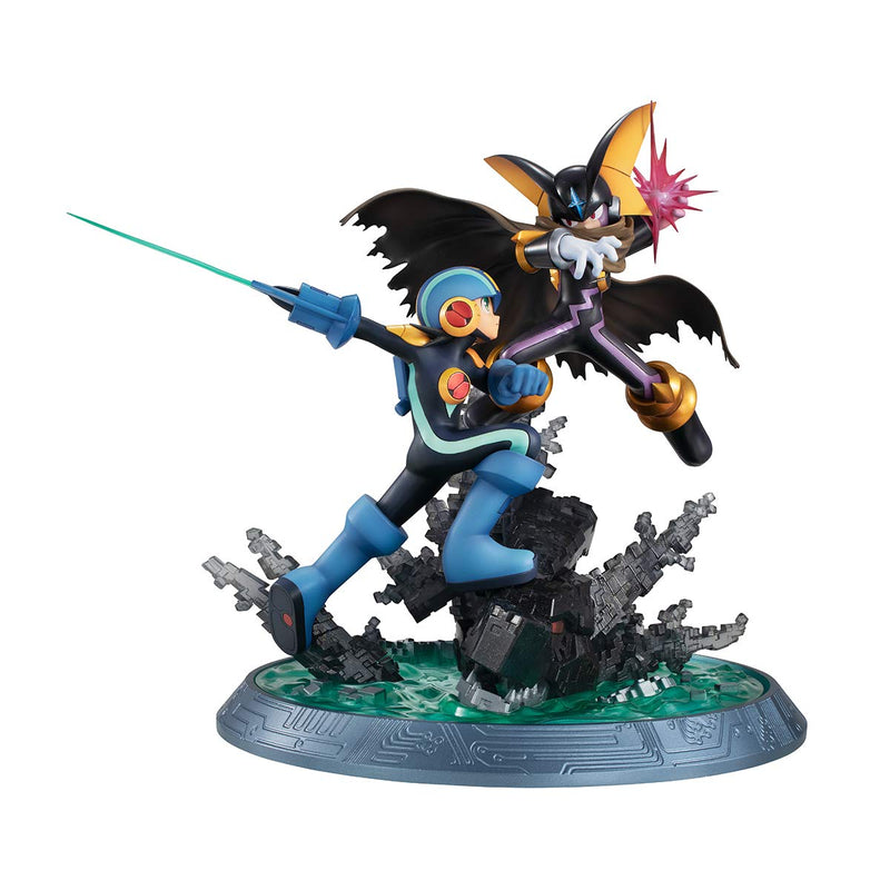 "Mega Man" Game Characters Collection DX XZ Mega Man vs Bass Complete Figure