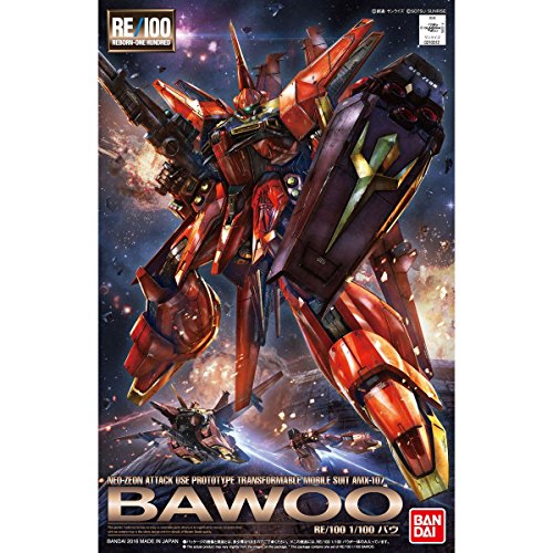 Amx-107 Bawoo - 1/100 Échelle - Re / 100, Kidou Senshi Gundam ZZ - Bandai