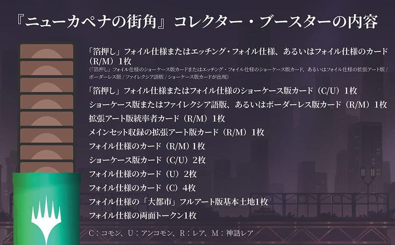 MAGIC: The Gathering Streets of New Capenna Collector Booster (Japanese Ver.)