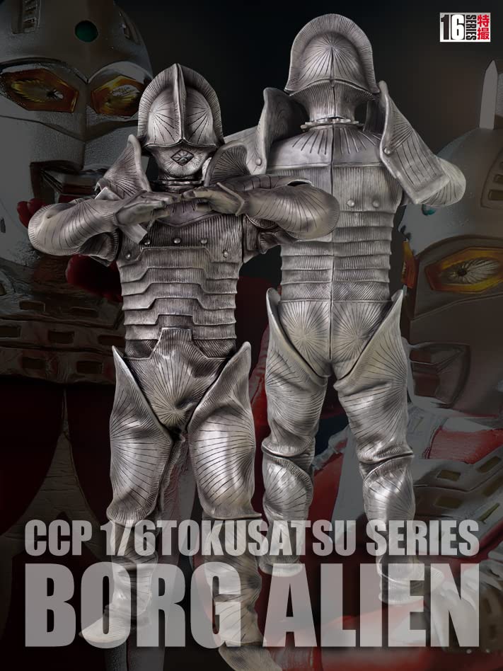 CCP 1/6 Tokusatsu Series "Ultra Seven" Armor Alien Alien Borg High Grade Ver.