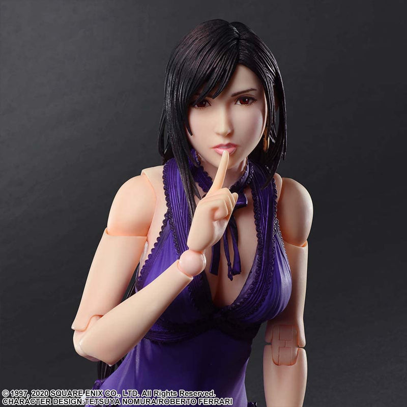 "Final Fantasy VII Remake" Play Arts Kai Tifa Lockhart -Dress Ver.-