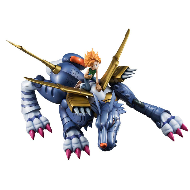 "Digimon Adventure" Precious G.E.M. Series MetalGarurumon & Ishida Yamato