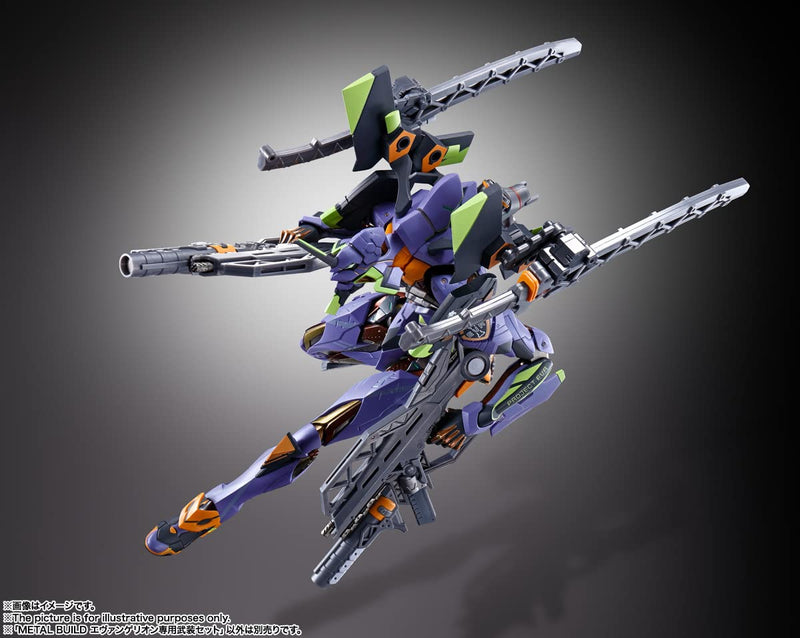 "Evangelion" METAL BUILD Series Armed Set
