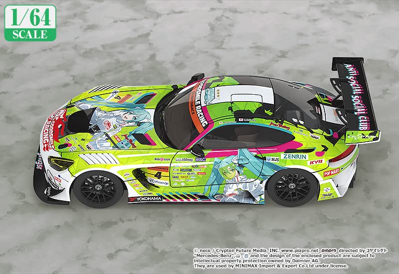 Hatsune Miku GT Project 1/64 GOOD SMILE Hatsune Miku AMG 2022 Season Opening Ver.