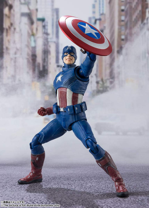 S.H.Figuart "Avengers" Capitaine America -Angers assemblez édition- (Avengers)