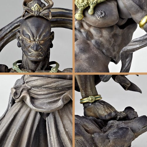 Kongo Rikishi Ungyo (Wood Ver. version) Revoltech Takeya (#17EX) - Kaiyodo