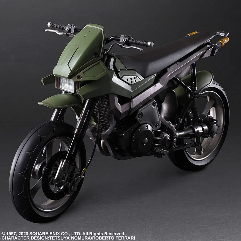 "Final Fantasy VII Remake" Play Arts Kai Jessie & Bike Set