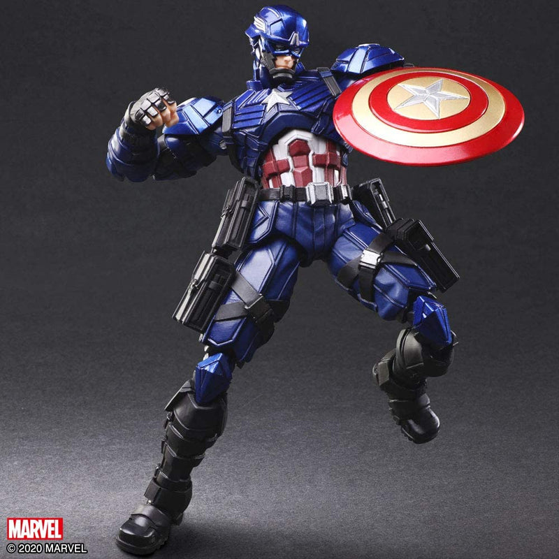 Marvel Universe VARIANT BRING ARTS Design par Tetsuya Nomura Captain America (Square Enix)