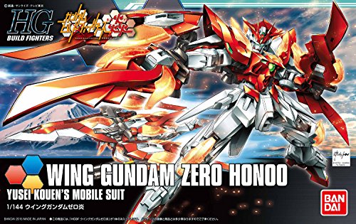 XXXG-00W0CV Wing Gundam Zero Honoo - 1/144 Échelle - HGBF (# 033), Gundam Build Fighters Honoo - Bandai