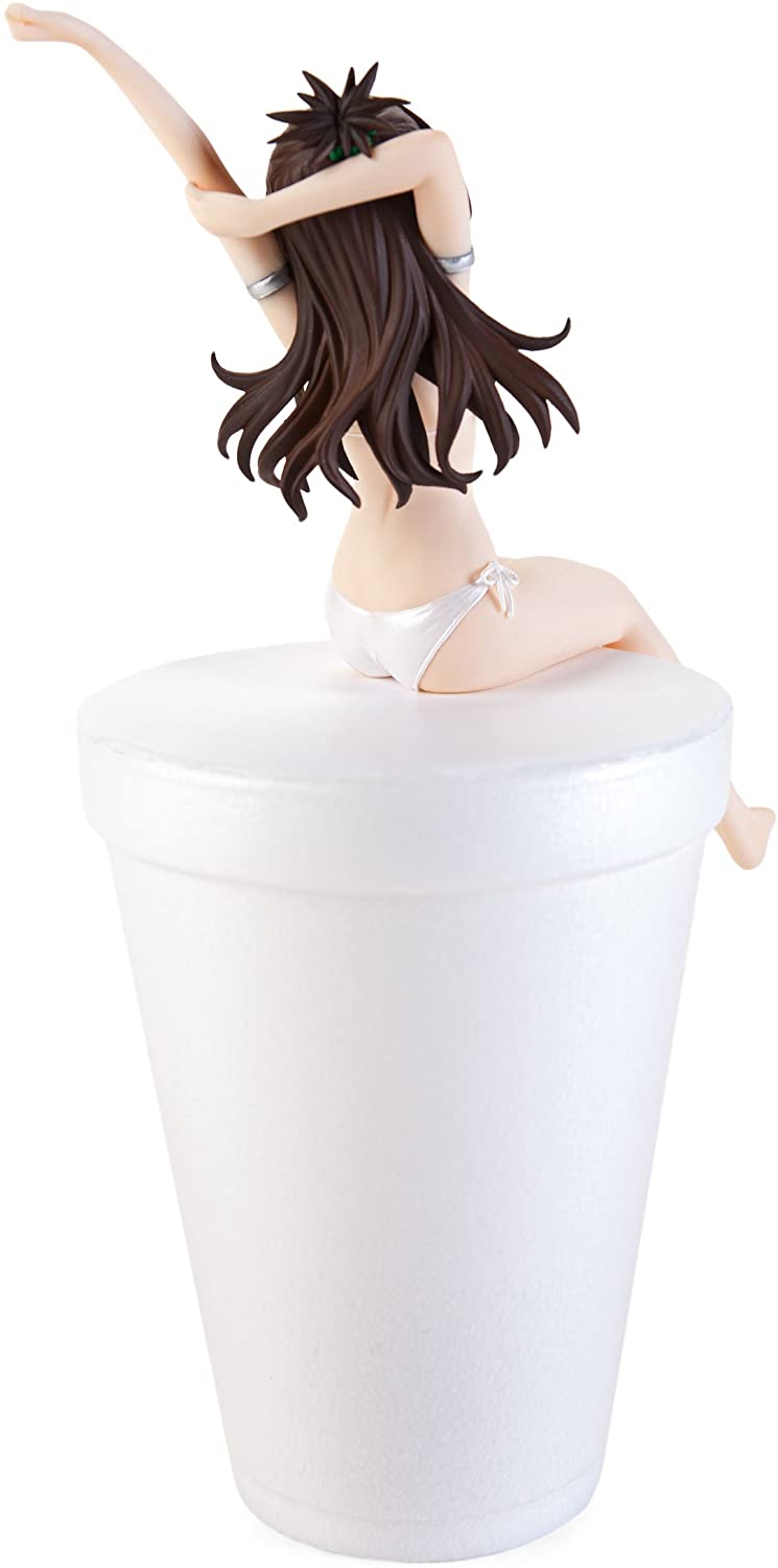 "To LOVEru Darkness" Noodle Stopper Figure Yuuki Mikan White Version