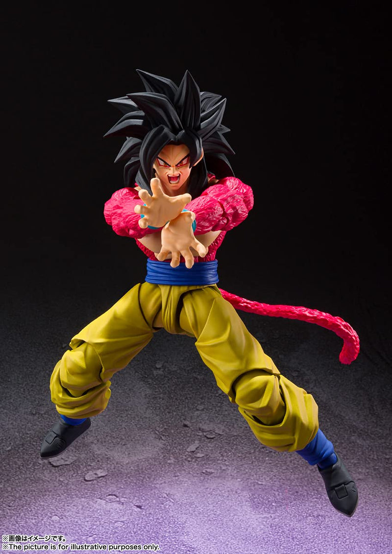 S.h.figuart "dragon ball gt" super Saiyajin 4 fils gokou