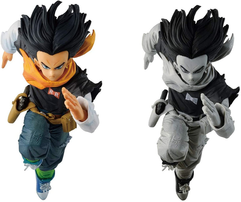 SET Ju-nana Gou (Android 17) Normal + Special vers - Figure Colosseum - SCultures - Zoukei Tenkaichi Budoukai World 2018-Dragon Ball Z -Banpresto