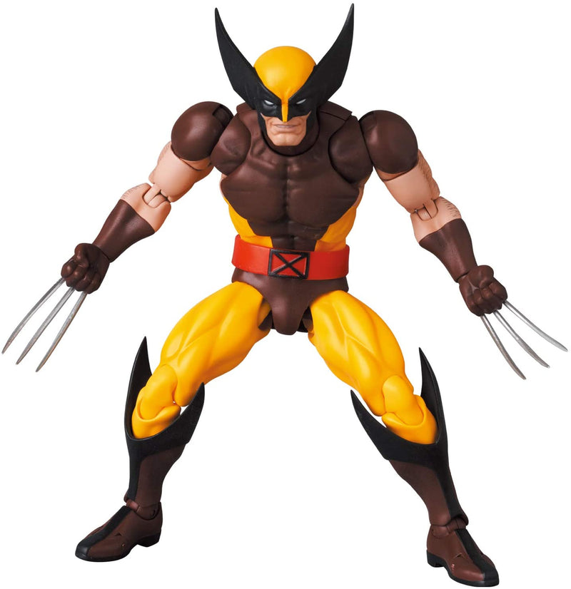 X-Men - Mafex No.138 Wolverine Brown Comic Ver. (Jouet Medicom)
