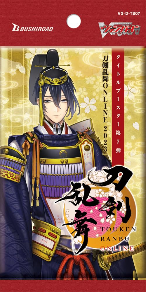 VG-D-TB07 "Card Fight!! Vanguard" Title Booster Vol. 7 "Touken Ranbu -ONLINE-" 2023