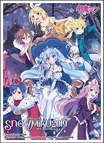 Character Sleeve "Hatsune Miku" Snow Miku 2019 Snow Miku 2019 B EN-E002