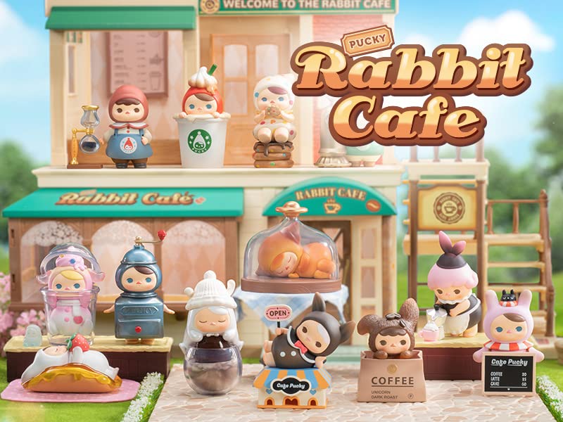 POPMART PUCKY Rabbit Cafe Series