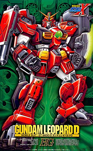 GT-9600-D Gundam Leopard Destroy - 1/100 Maßstab - 1/100 Hg Gundam X Modellserie (09), Kidou ShinSeiki Gundam X - Bandai