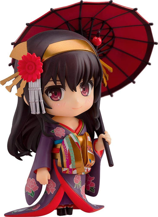 Saenai Heroine No SodateKata Fine - Kasumigaoka Utaha - Nendoroide # 1161 - Kimono Ver. (Buena compañía de sonrisa)