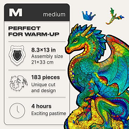 Guarding Dragon 183 Piece M Size