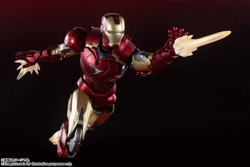 S.H.Figurats "Avengers" Iron Man Mark 6 -BATTLE DAMAGE EDITION- (Avengers)