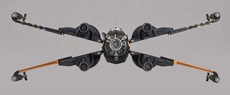 "Star Wars" 1/72 Boosted X Aeil Fighter Poe Plane (le dernier Jedi)