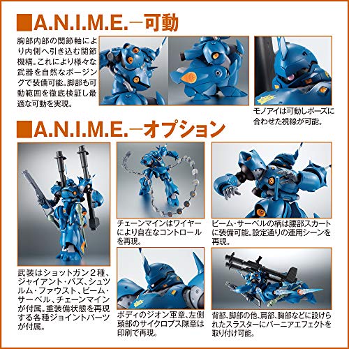 MS-18E Kämpfer (ver. A.N.I.M.E. version) Robot Damashii Kidou Senshi Gundam 0080 Pocket no Naka no Sensou - Bandai