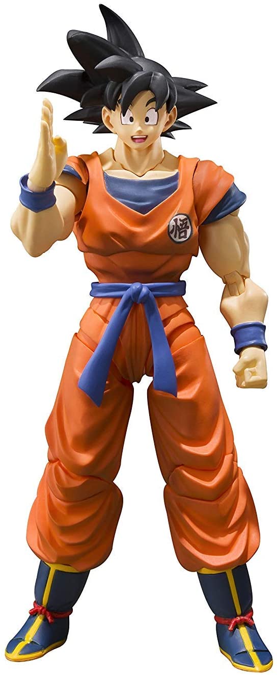 Dragon Ball Z - S.H.Figuarts Son Goku -a Saiyan alzato sulla Terra- (Spiriti Bandai)