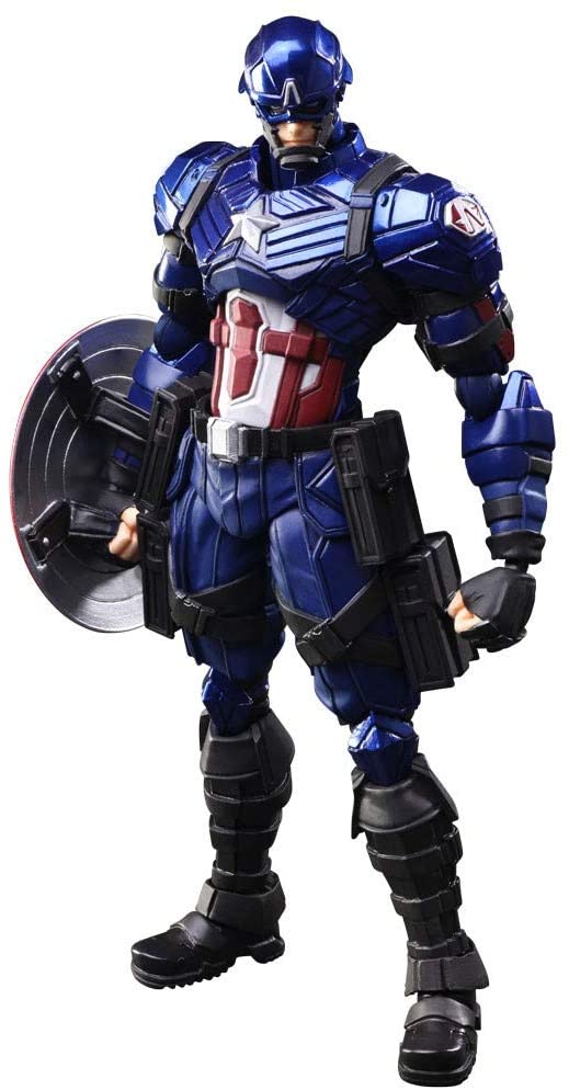 Marvel Universe VARIANT BRING ARTS Design par Tetsuya Nomura Captain America (Square Enix)